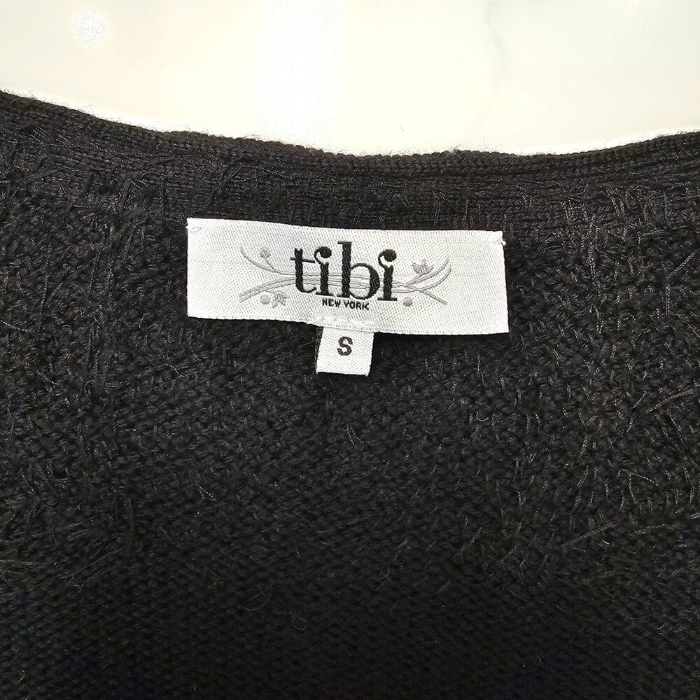 Tibi Beaded Statement Collar Cropped Cardigan Swe… - image 14